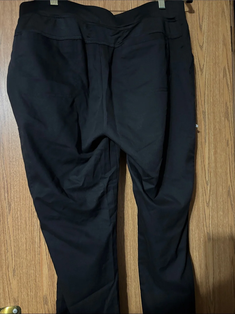 Grey's Anatomy Black Men's Drawstring Jogger Scrub Pants